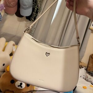 Cream Shoulder Bag